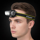 Linterna Frontal Táctica Mactronic Prism 650 Lm NVG USB-C