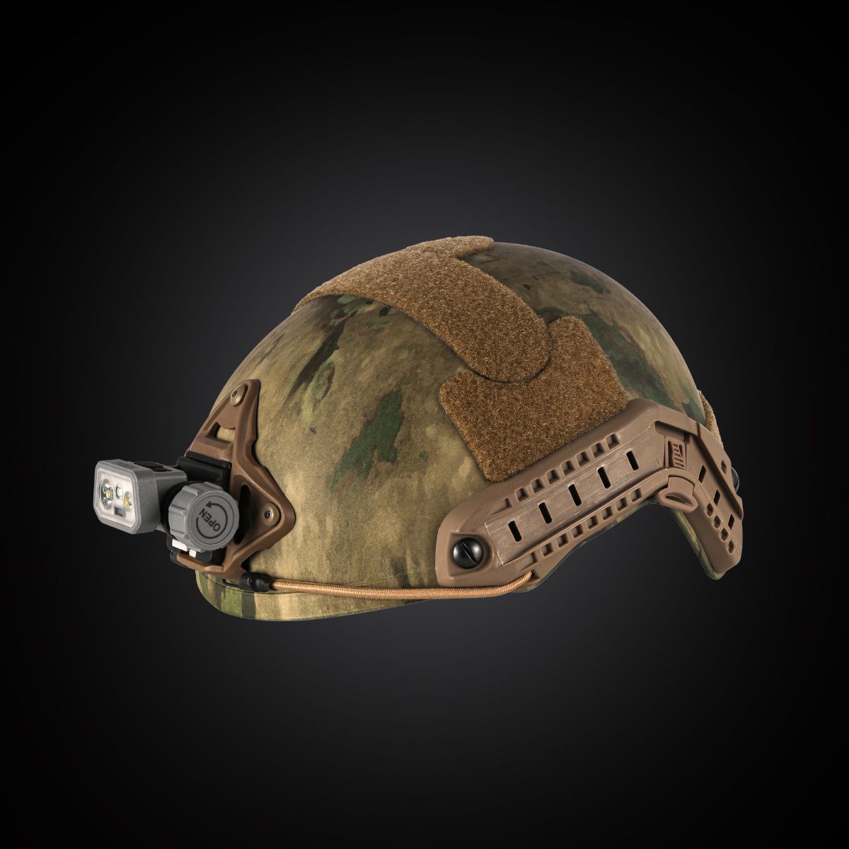 Linterna Frontal Táctica Mactronic Prism 650 Lm NVG USB-C