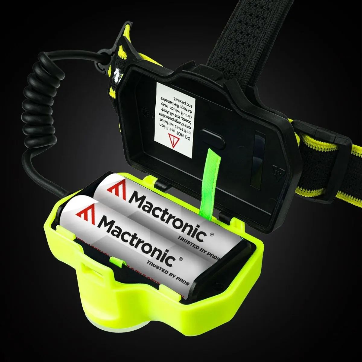 Linterna Frontal Mactronic Ultimo X1000 Phl0012 1000 Lúmenes pilas