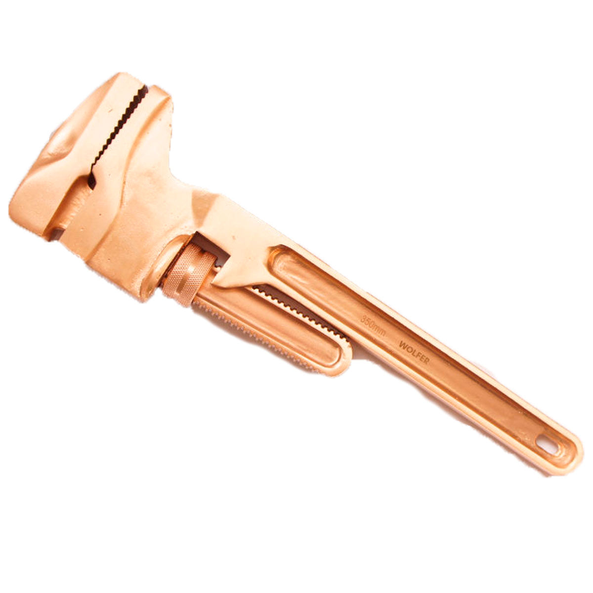 Llave Stilson Antichispa 500 mm 80 mm, ideal para entorno de potencial explosivo