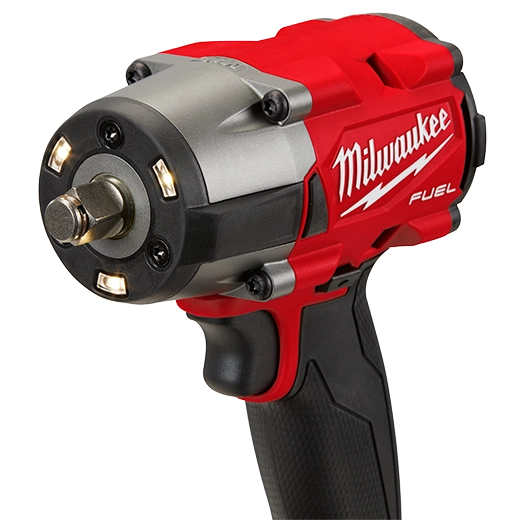 Llave de impacto Milwaukee M18 2962-20 con luz LED integrada - iluminación para trabajos en espacios oscuros