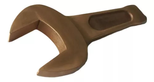 Llave de golpe fija antichispa Wolfer 60 mm, ideal para minería y petroquímica, segura y duradera.