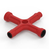 Llave de vaso cruzada híbrida 10x13x14x17 1000V