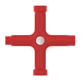 Llave de vaso cruzada híbrida 10x13x14x17 1000V cruz