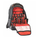 Mochila Para Herramientas Milwaukee 4822-8200 con cierre abierto 