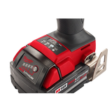 Panel de control y funcionalidades de la pistola llave de impacto Milwaukee 2855-20 FUEL - configuración de torque y velocidad