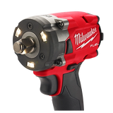Pistola llave de impacto Milwaukee FUEL 2855-20 con luz LED integrada - iluminación para trabajos en espacios oscuros