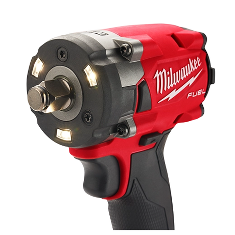 Pistola llave de impacto Milwaukee FUEL 2855-20 con luz LED integrada - iluminación para trabajos en espacios oscuros