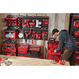 Placa De Pared Grande Packout Milwaukee 4822-8497 uso