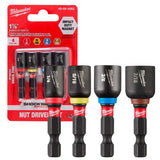 Adaptadores Magnéticos Hexagonales (1/4-5/16-3/8-7/16) Milwaukee 4966-4562