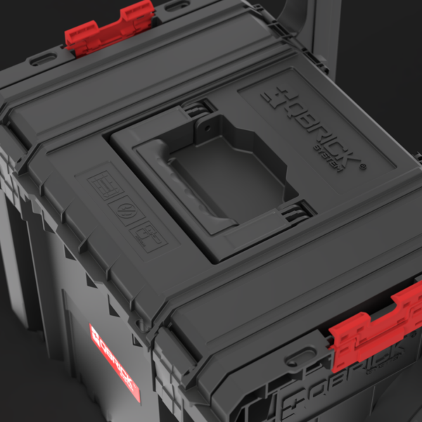 Carro de Herramientas Con Ruedas Modular Qbrick Pro 29L