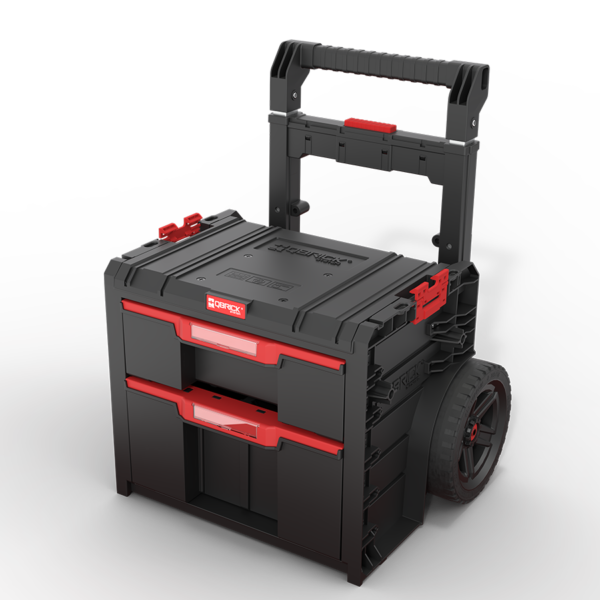 Carro de Herramientas Con Ruedas 2 Cajónes Qbrick Prime Modular