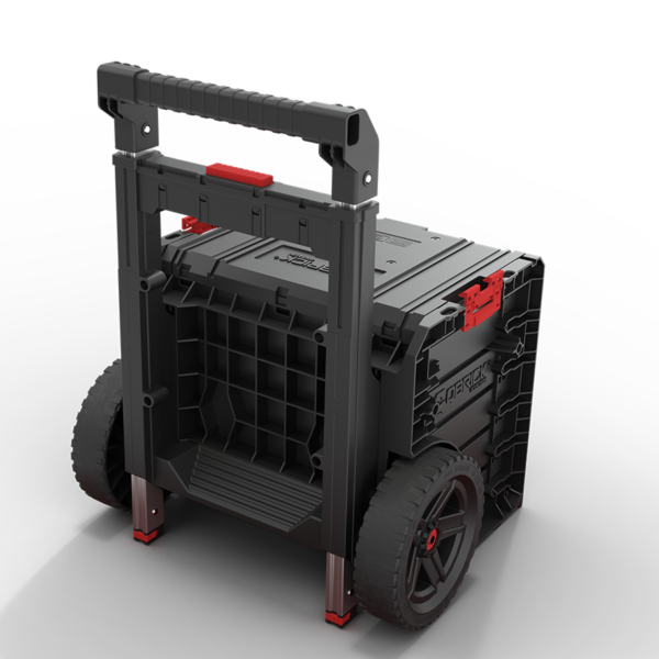 Carro de Herramientas Con Ruedas 2 Cajónes Qbrick Prime Modular