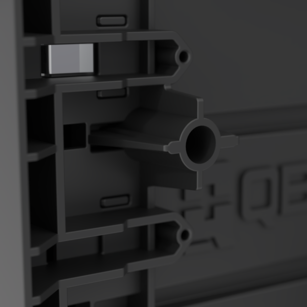 Carro de Herramientas Con Ruedas 2 Cajónes Qbrick Prime Modular