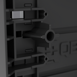 Carro de Herramientas Con Ruedas 2 Cajónes Qbrick Prime Modular