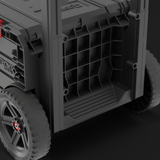 Carro de Herramientas Con Ruedas 2 Cajónes Qbrick Prime Modular