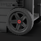 Carro de Herramientas Con Ruedas 2 Cajónes Qbrick Prime Modular