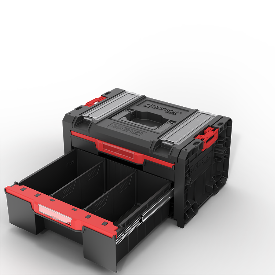 Caja de Herramientas Móvil 7 Cajones Qbrick Pro Modular