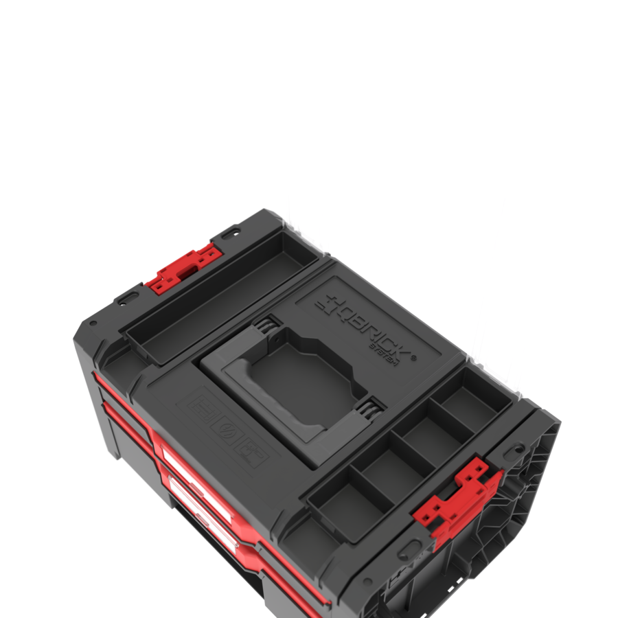 Caja de Herramientas Móvil 7 Cajones Qbrick Pro Modular