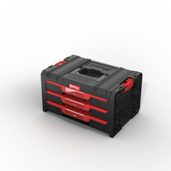 Caja De Herramientas Qbrick Pro Drawer 3 Cajónes Modular Apilable