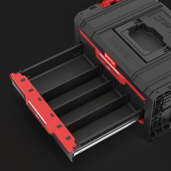 Caja De Herramientas Qbrick Pro Drawer 3 Cajónes Modular Apilable
