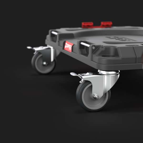 Plataforma Base Móvil Rodante Qbrick Pro Modular 100kg