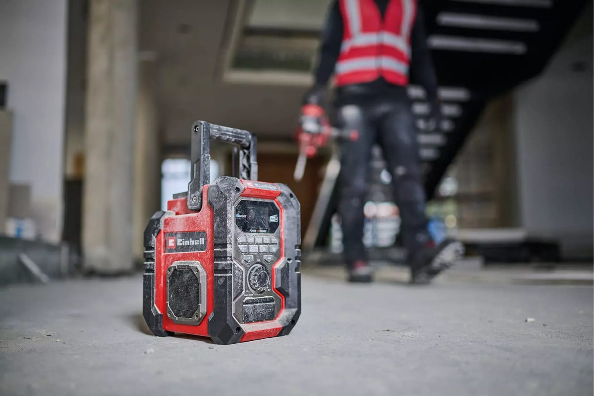 Radio Inalámbrica Portátil TE-CR 18 Li DAB + FM / Bluetooth - Solo Einhel Obra