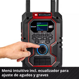 Radio Inalámbrica Portátil TE-CR 18 Li DAB + FM / Bluetooth - Solo Einhel Potencia