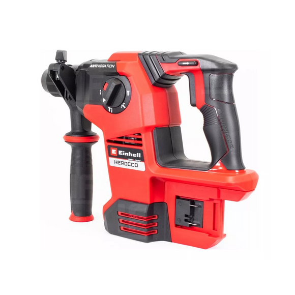 Rotomartillo electroneumático Einhell Expert Plus Herocco 36/28 inalámbrico roJO. ATRAS