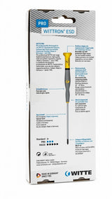 Set de Destornilladores Pro Witte Wittron para Relojería y PC 6 Un. destornillador alemania caja atras