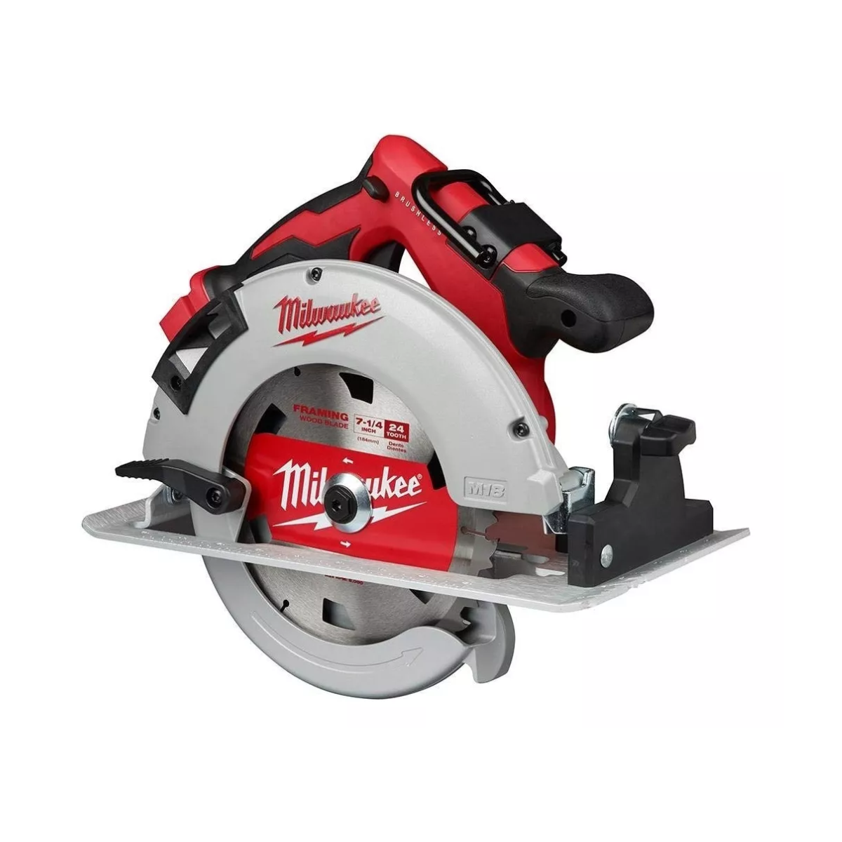 Sierra Circular Inal. para Madera 184mm (7-1/4'') Milwaukee 2631-20 (S/Bat)