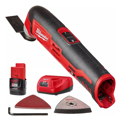 Sierra Oscilante Multipropósito M12 Carbones Milwaukee 2426-159A