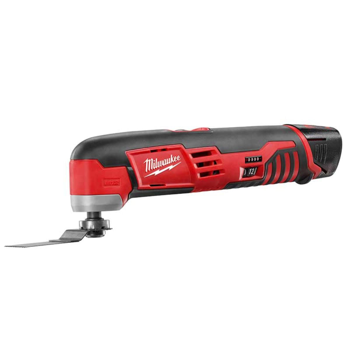 Sierra Oscilante Multipropósito M12 Carbones Milwaukee 2426-159A frente