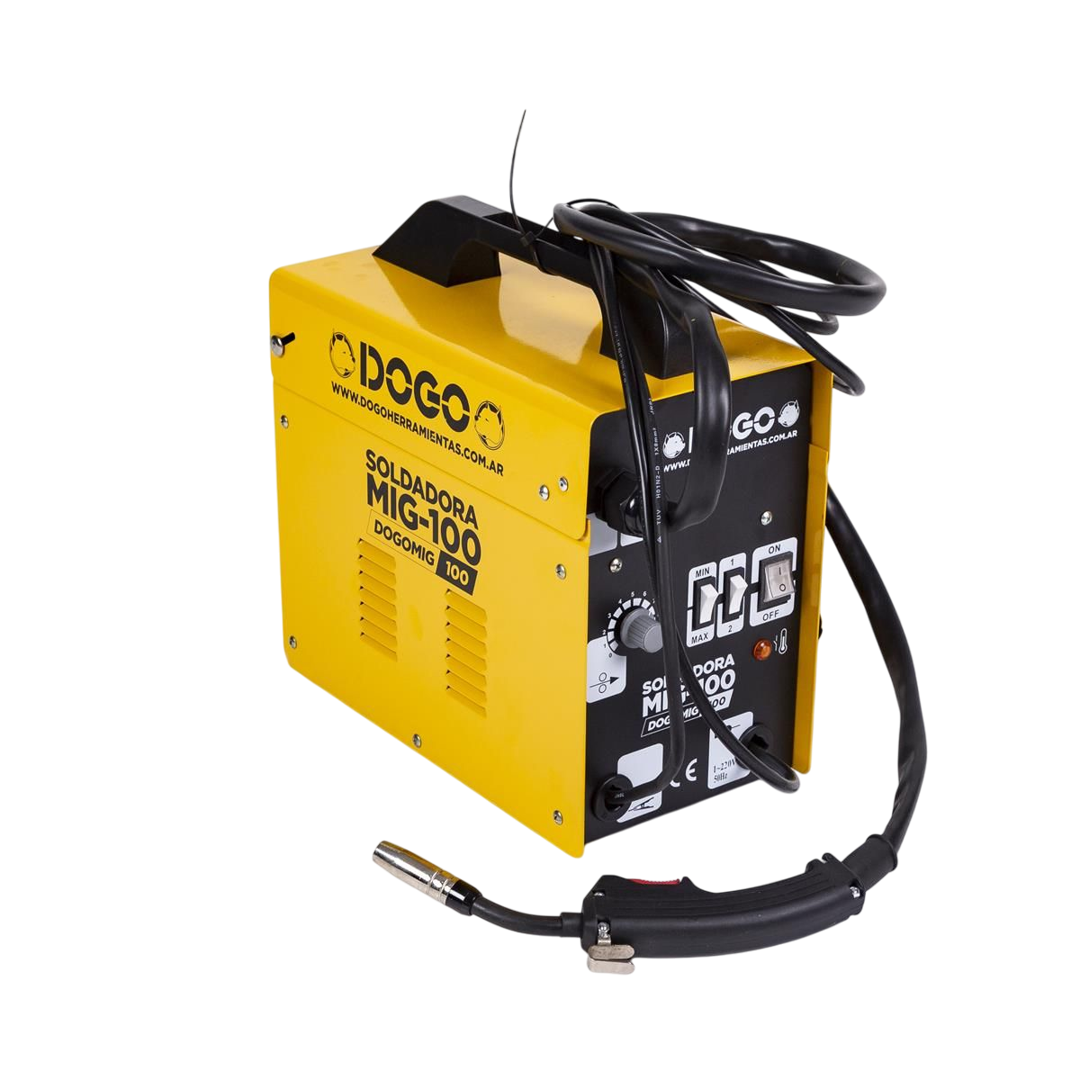 Soldadora MIG MMA Alambre FLUX Dogo MIG 100 Amp