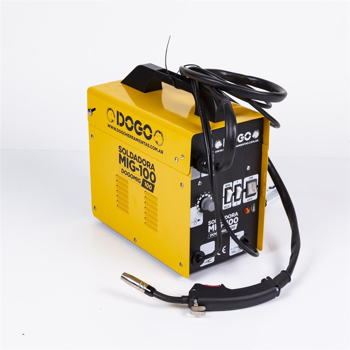 Soldadora MIG MMA Alambre FLUX Dogo MIG 100 Amp