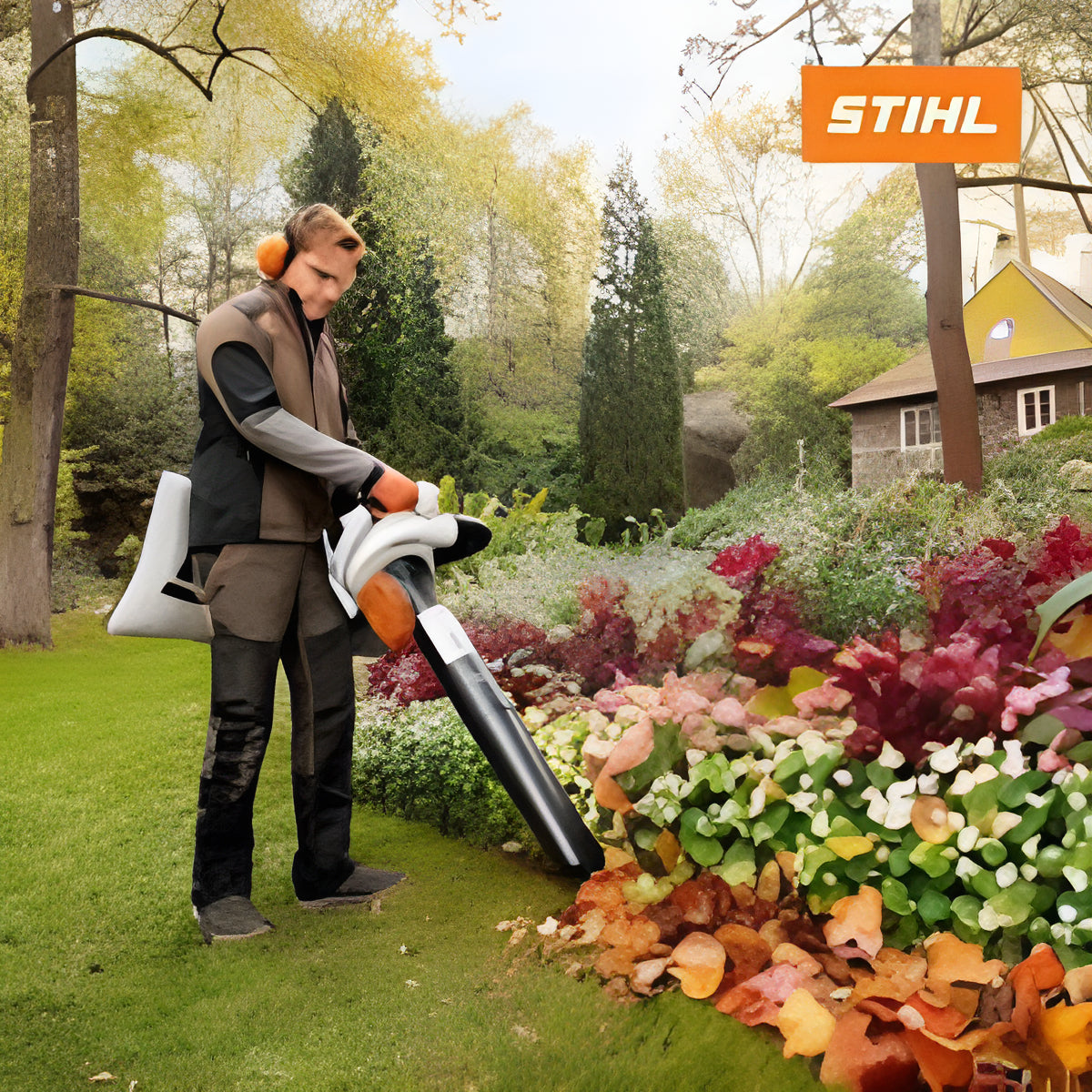 Sopladora/ Trituradora/ Aspiradora Sh 86c Stihl A explosión