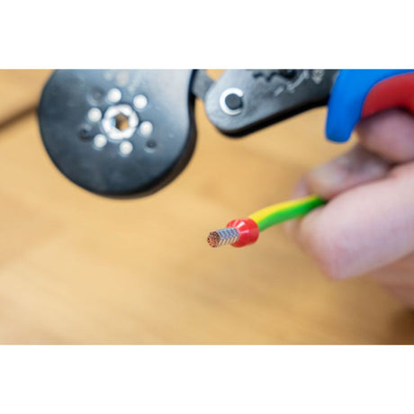 Tenaza Crimpadora Weicon 10100513 HEX 16 mm² Para Punteras Huecas 