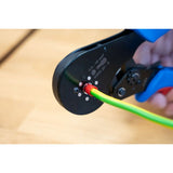 Tenaza Crimpadora Weicon 10100513 HEX 16 mm² Para Punteras Huecas uso