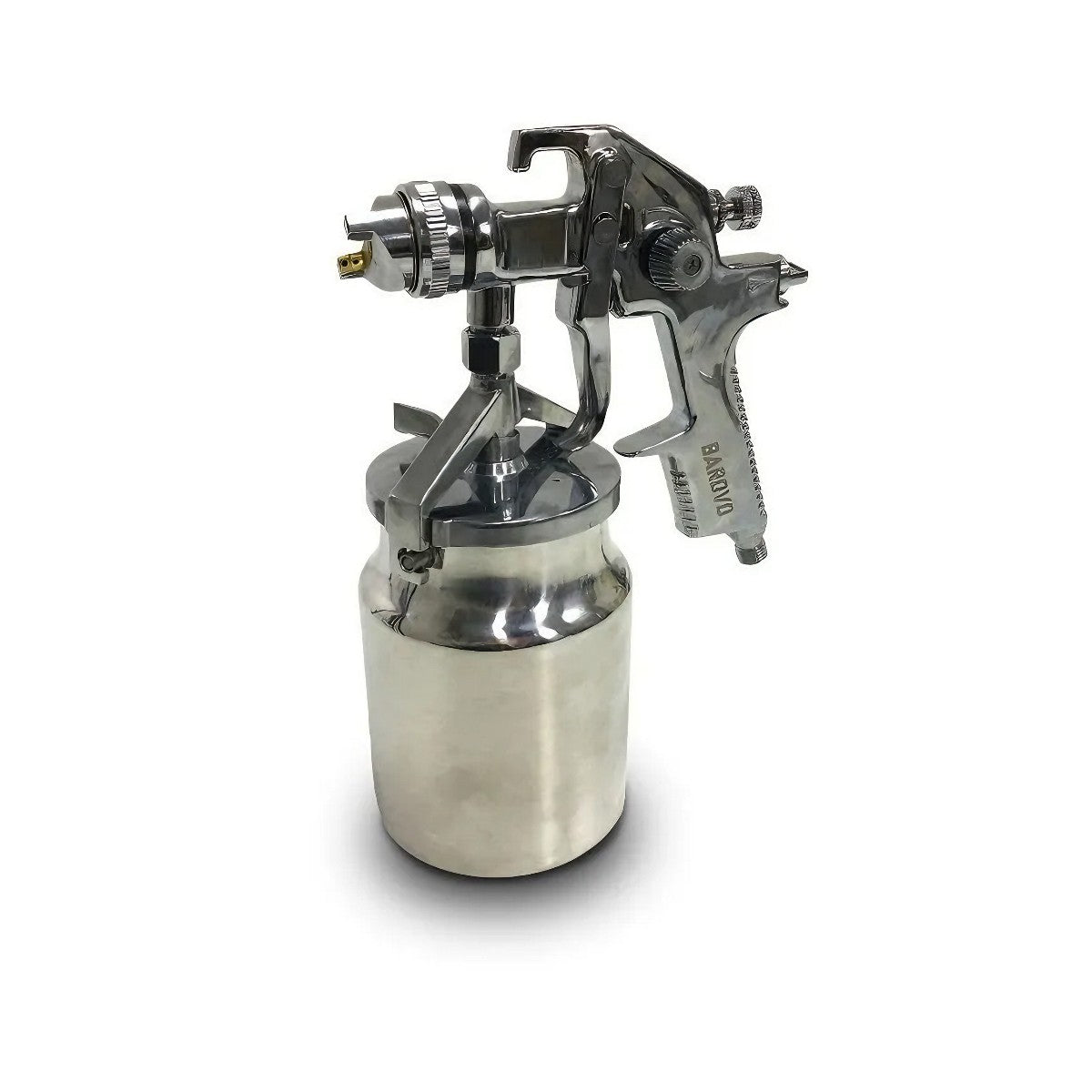 Pistola De Pintar Baja Presion (hvlp)- Tacho Aluminio Barovo perfil