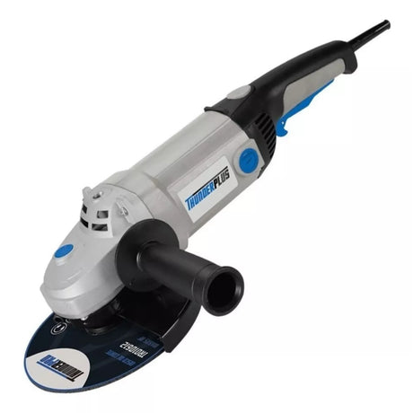 Amoladora angular Thunder Herramientas Plus TL00465 de 50 Hz color gris 2250 W 220 V + accesorio perfil