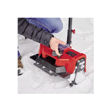 Barredor Nieve A Batería Einhell Ge-st 36/40 Li E-solo. Uso