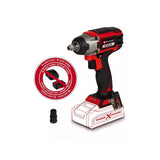 Llave de impacto Einhell Impaxxo 18/230 230nm color rojo. Frente