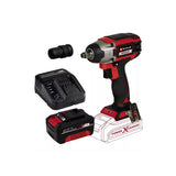 Llave de impacto Einhell Atornill Inalam Impaxxo + Bat4ah + carga. Equipo