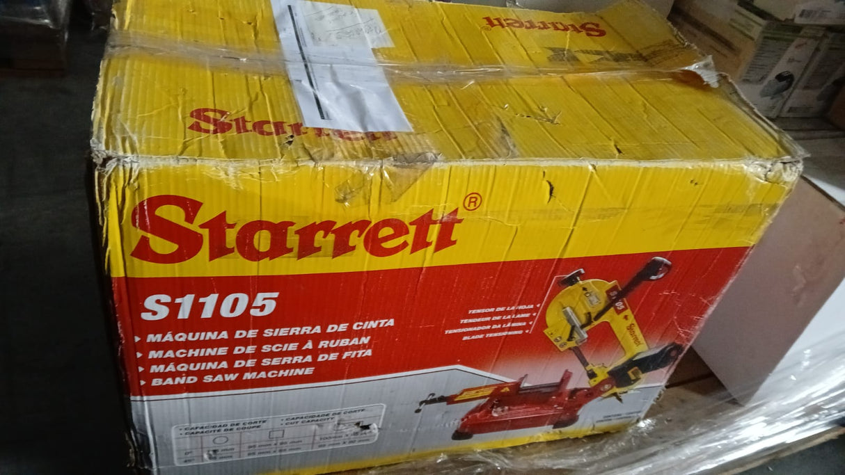 Sierra de Banda Sinfín para Metal 850W Starrett S1105 - Reacondicionada