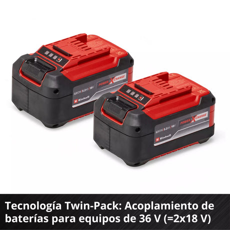 Kit Starter Einhell 4512114 - Cargador y batería 18V sistema Power X-Change compatible
