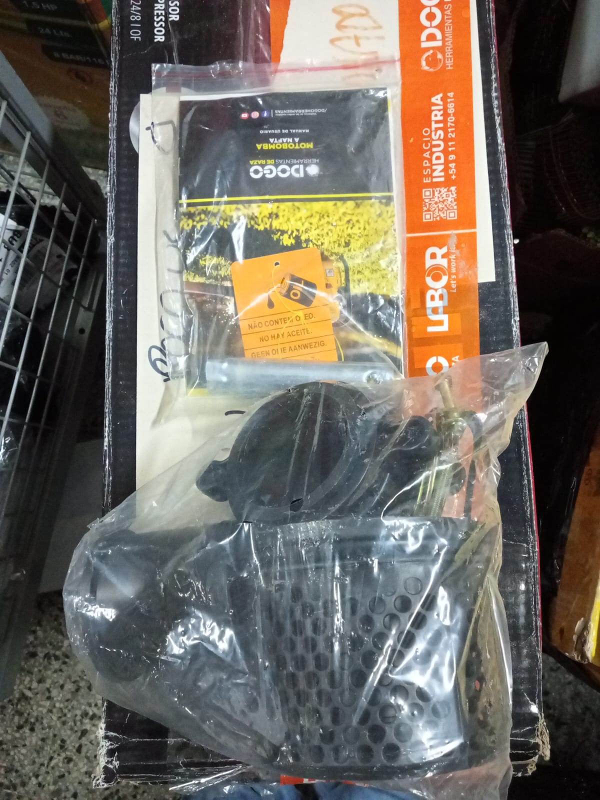 Motobomba Naftera de 3" Motor 4T 7 HP 1000 - Reacondicionado