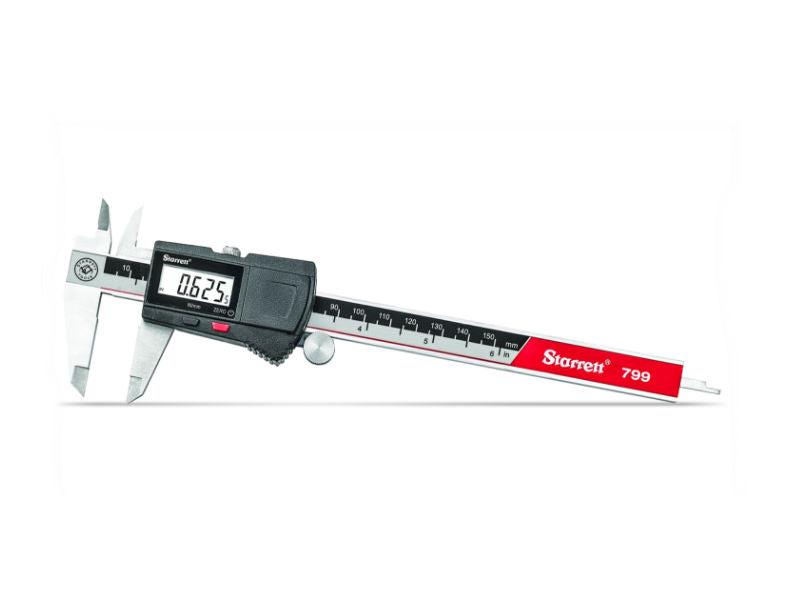 Calibre Pie de Rey Digital Starrett 200mm 8" 799A-8/200