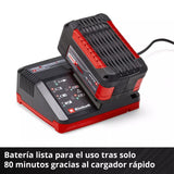 Cargador rápido Einhell Power X-Change - Carga eficiente para baterías 18V de litio