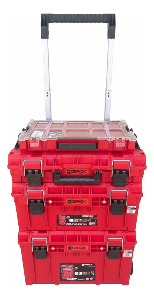 Asa telescópica de transporte de carro Qbrick Prime para fácil desplazamiento