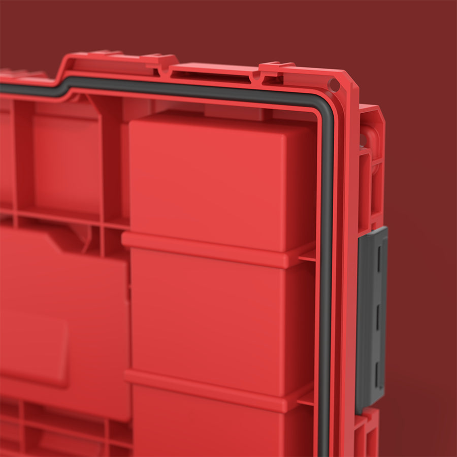 Uso profesional de carro Qbrick Prime en obra y taller móvil